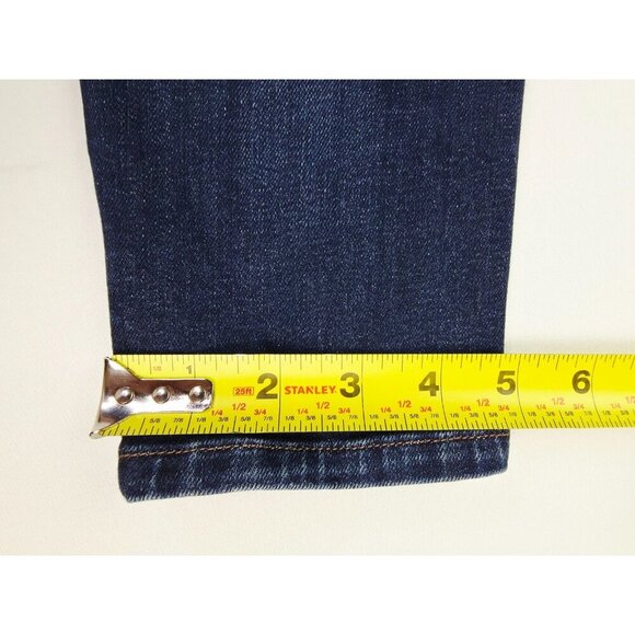 Joe's Jeans Size 24X27 Womens Ankle Chelsea Blue Denim 5 Pocket Logo Tag - Picture 8 of 11